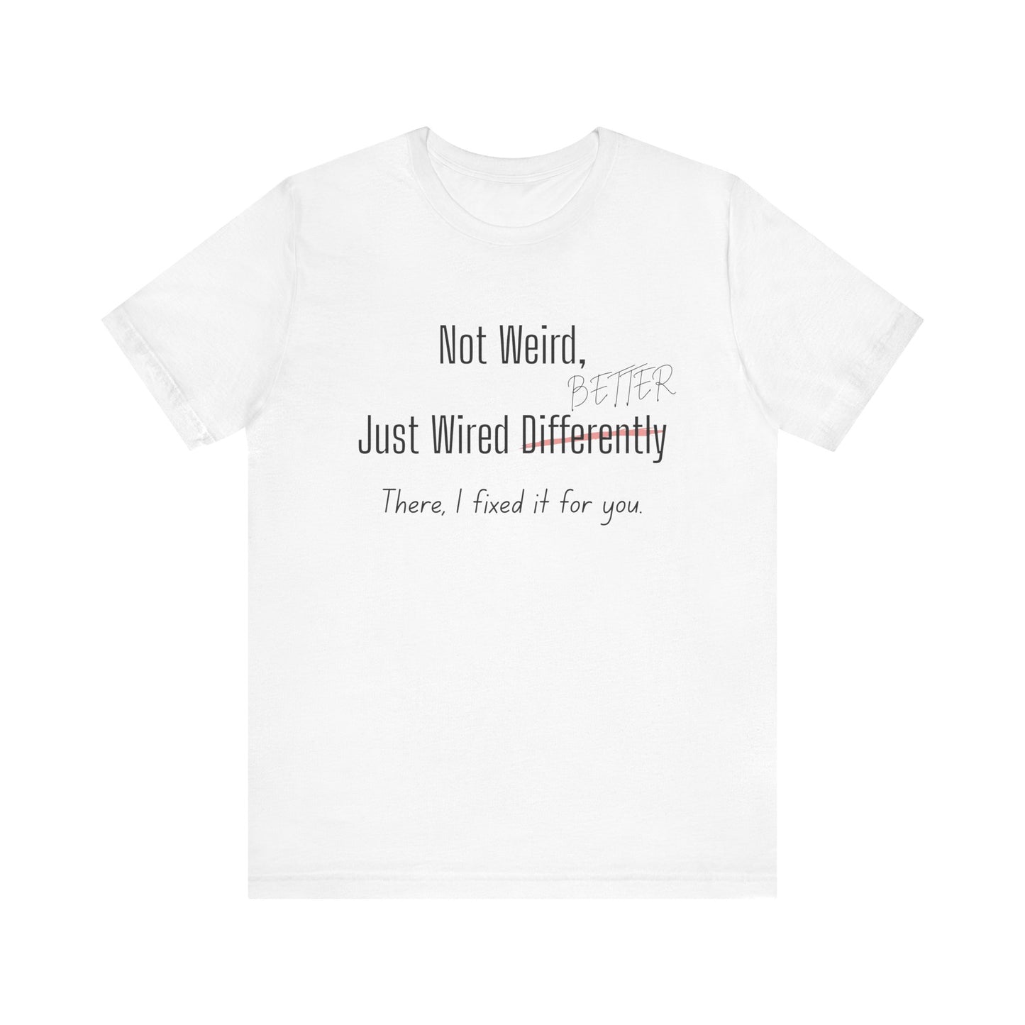 Not Weird, Just Wired Better