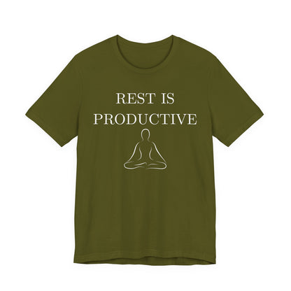 Rest Is Productive Graphic Tee