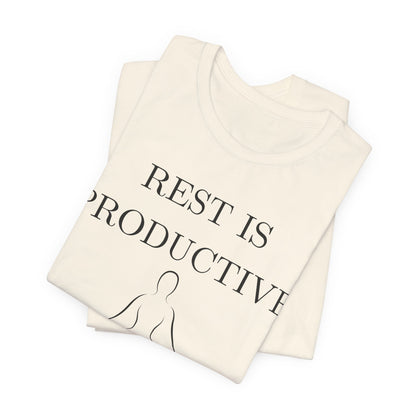 Rest Is Productive Graphic Tee