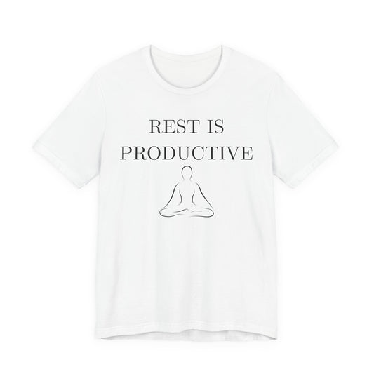 Rest Is Productive Graphic Tee