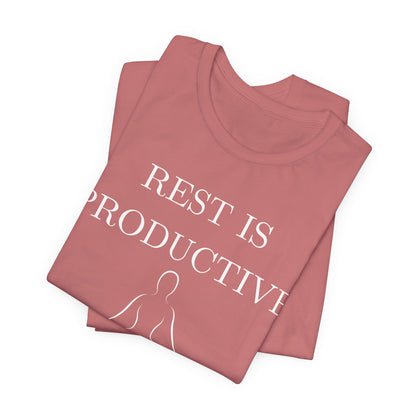 Rest Is Productive Graphic Tee
