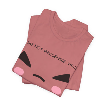 I Do Not Recognize Vibes