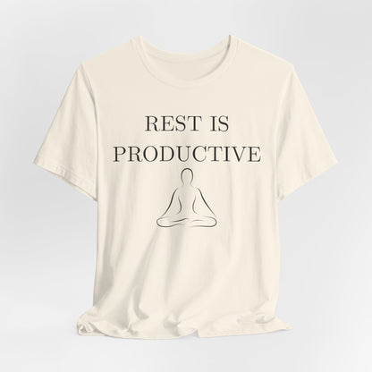 Rest Is Productive Graphic Tee