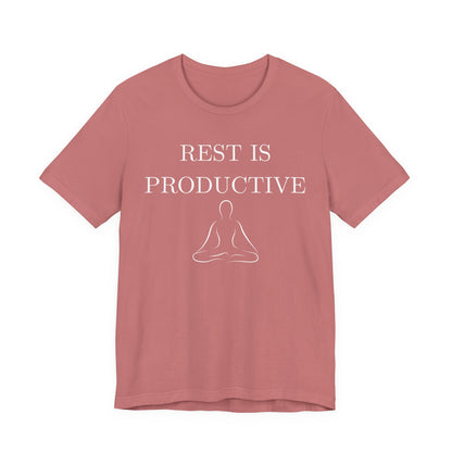 Rest Is Productive Graphic Tee