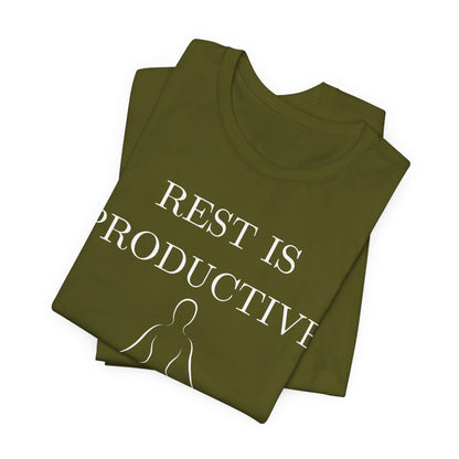 Rest Is Productive Graphic Tee